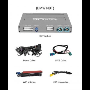 BMW NBT SYSTEM БЕЗЖИЧЕН APPLE CARPLAY ANDROID AUTO MMI BOX 9458